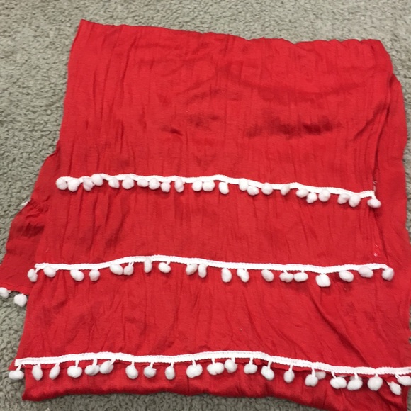 Accessories - 🏖 3/$10 Red Boho Style Scarf